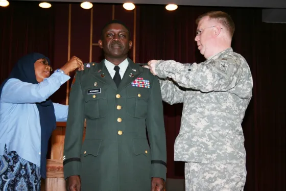 Chaplain Abdul-Rasheed Muhammad, first Muslim military chaplain in the U.S.