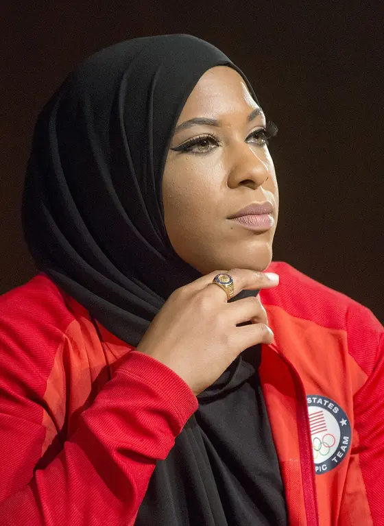 Ibtihaj Muhammad, first American Muslim woman to compete in hijab at the Olympics